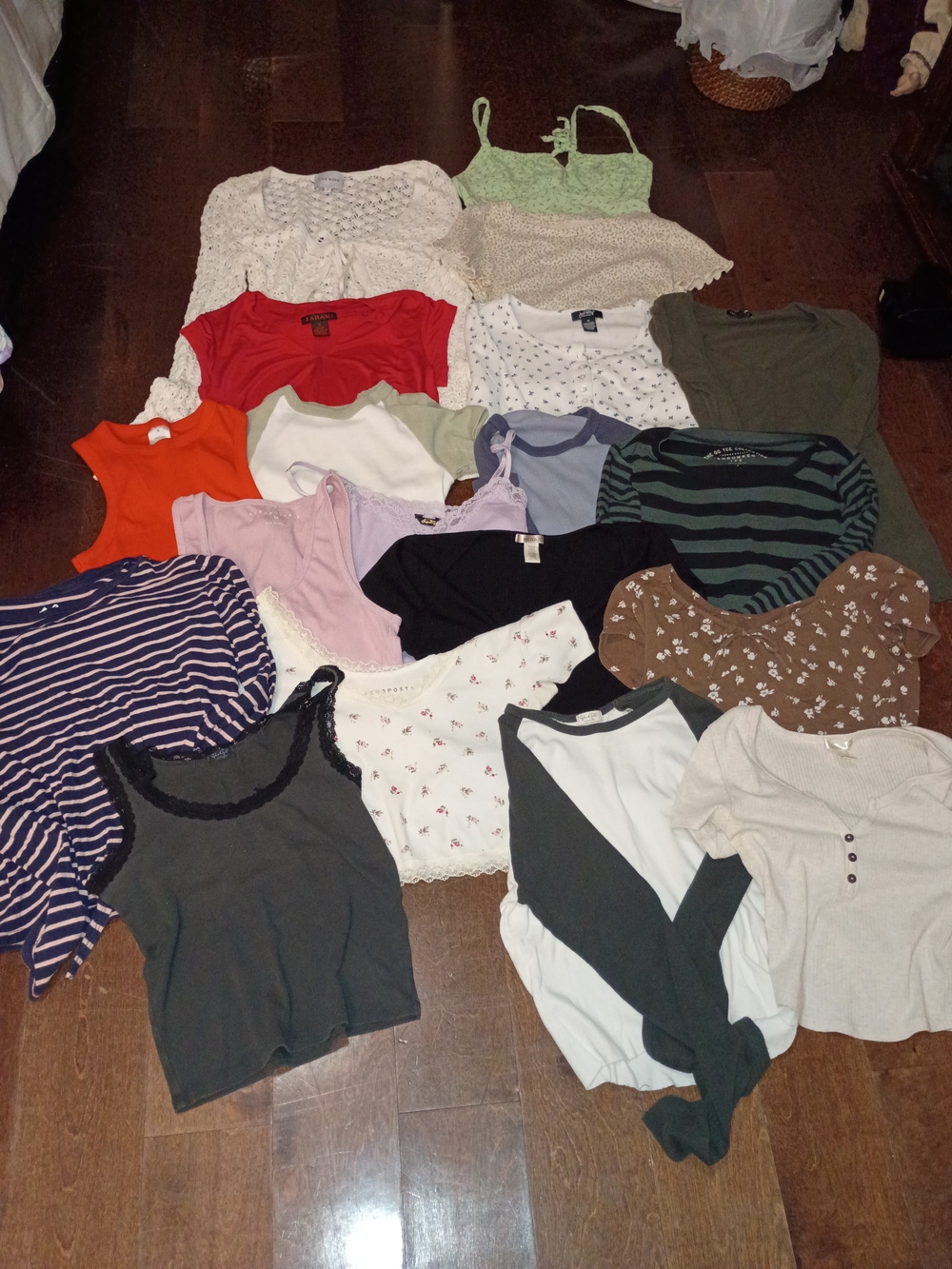 Assorted Teen Girls Multi-Color Tops - Pack of Mixed Styles NAME BRANDS💯